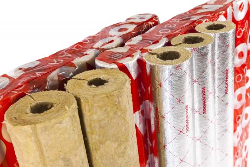 Цилиндры навивные кашированные фольгой Роквул 150 20х102