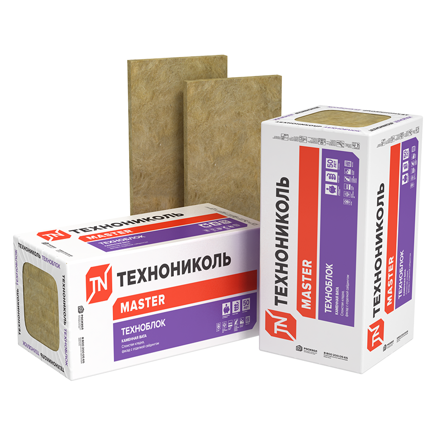 Утеплитель Технониколь Техноблок Проф 130х600х1200